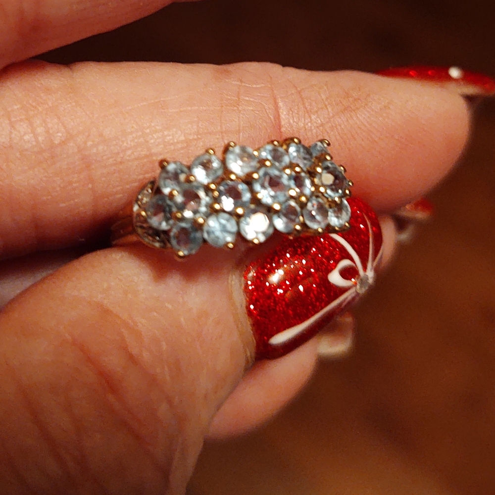 Blue Topaz Ring